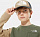 Кепка детская The North Face Logo Trucker Kelp Tan/Asphalt Grey - Фото 3 малая
