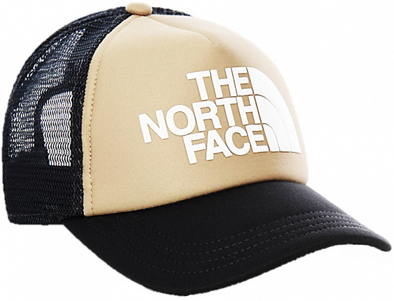 Кепка детская The North Face Logo Trucker Kelp Tan/Asphalt Grey