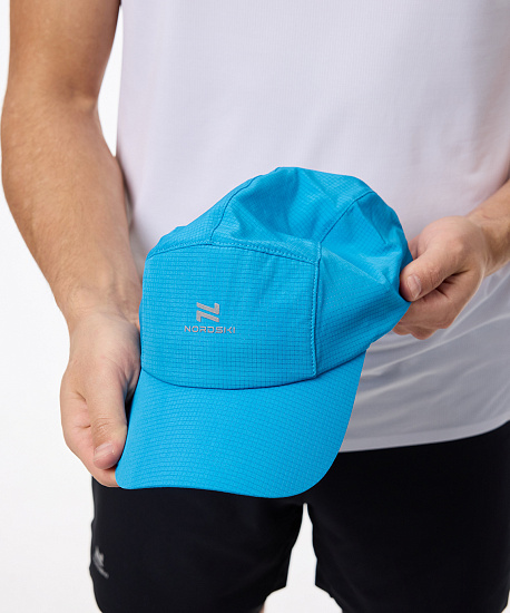 Кепка Nordski Run Cobalt - Фото 3 большая