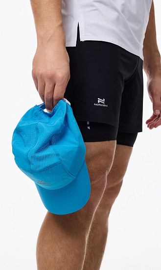 Кепка Nordski Run Cobalt - Фото 5 большая