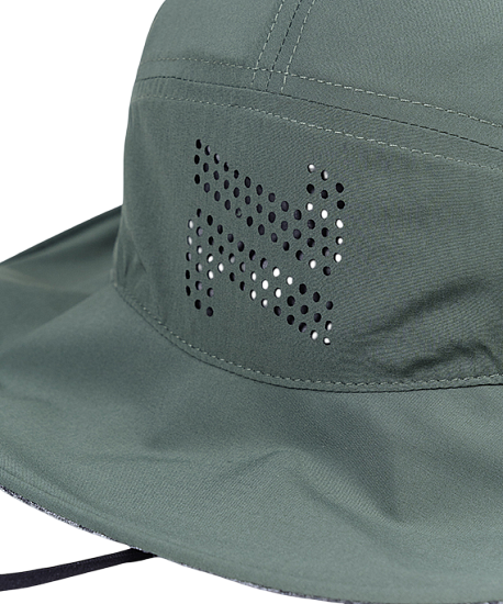 Панама Nordski Outdoor Grey/Mint - Фото 3 большая