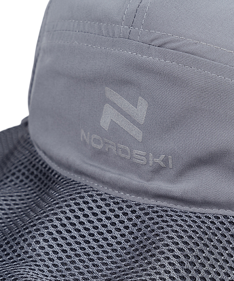 Панама Nordski Outdoor Grey/Mint - Фото 6 большая