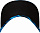 Козырек Buff Pack Speed Visor Edur Blue - Фото 3 малая