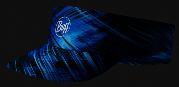 Козырек Buff Pack Speed Visor Edur Blue - Фото 5 большая