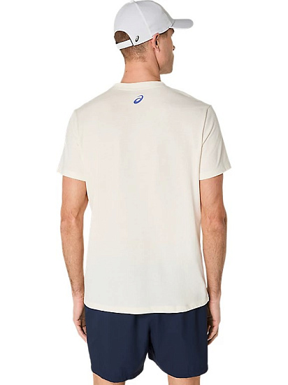Кепка ASICS Court Core Graphic Cream - Фото 4 большая