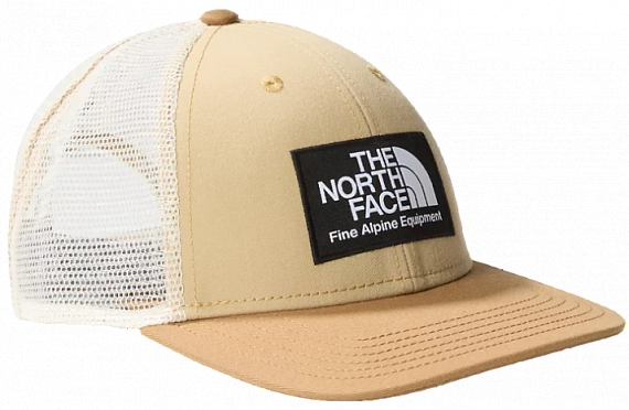Кепка The North Face Deep Fit Mudder Trucker Utility Brown/Khaki Stone - Фото 1 большая