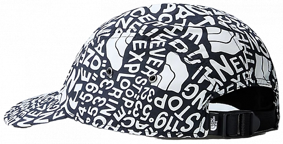 Кепка The North Face Explore Tnf Black Abstract - Фото 2 большая