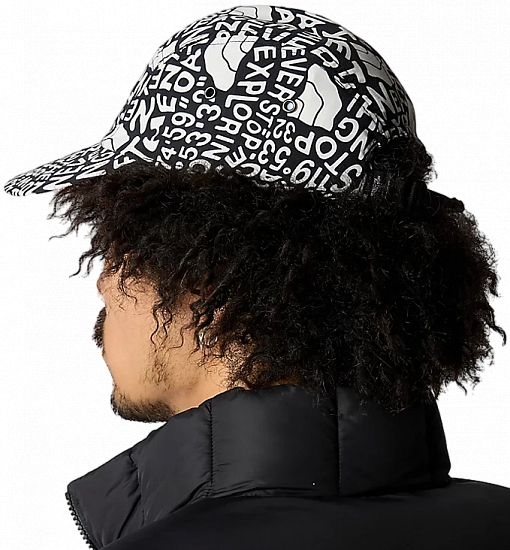 Кепка The North Face Explore Tnf Black Abstract - Фото 5 большая