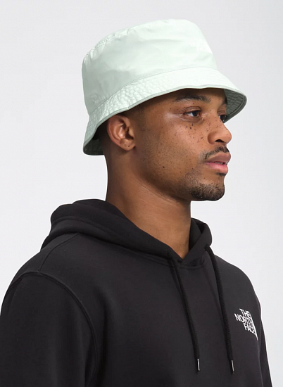 Панама The North Face Sun Stash Green Mist-Wrought Iron - Фото 4 большая