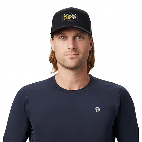 Кепка Mountain Hardwear Logo Trucker Черный - Фото 2 большая
