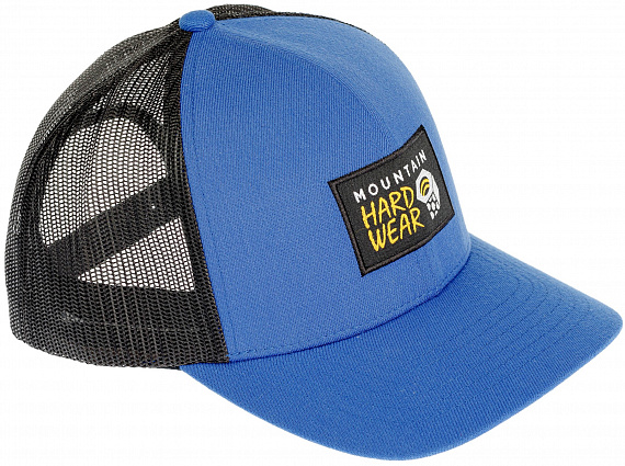 Кепка Mountain Hardwear Classic Logo Trucker Черный/Синий - Фото 1 большая