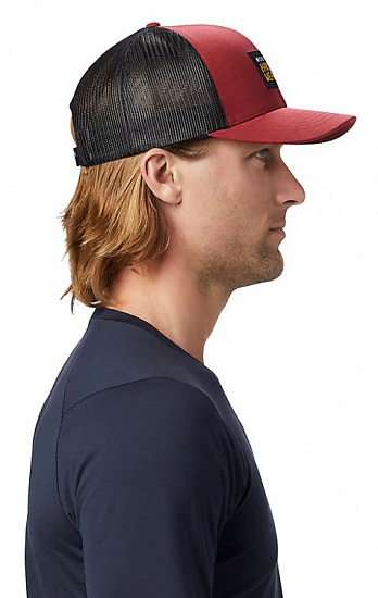 Кепка Mountain Hardwear Classic Logo Trucker Красный - Фото 6 большая