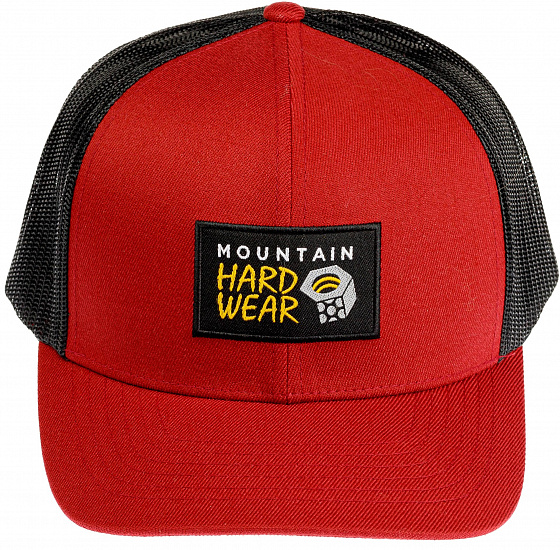 Кепка Mountain Hardwear Classic Logo Trucker Красный - Фото 2 большая