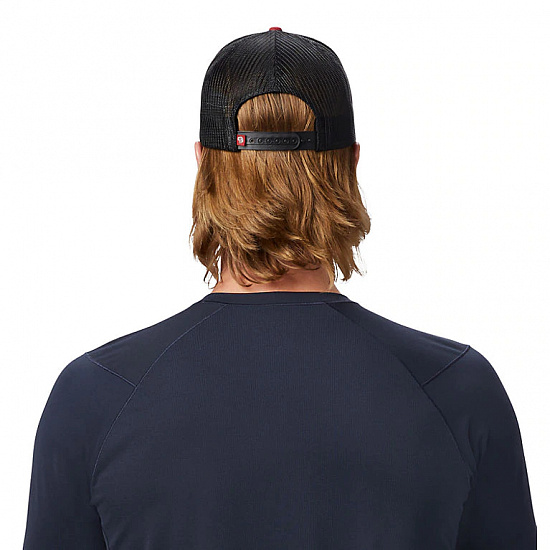 Кепка Mountain Hardwear Classic Logo Trucker Красный - Фото 5 большая
