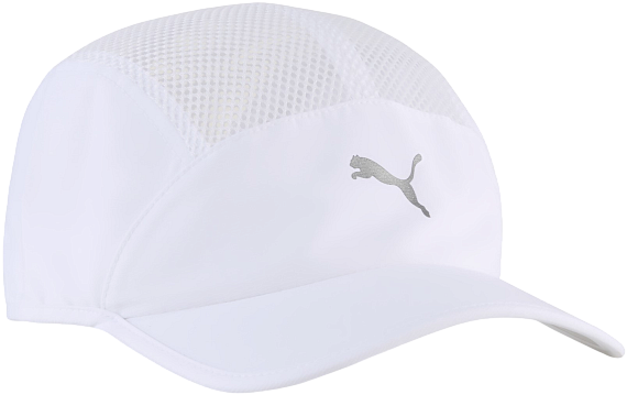 Кепка Puma Short Visor Mesh 5 Panel Puma White - Фото 1 большая