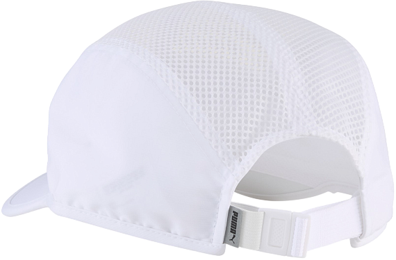 Кепка Puma Short Visor Mesh 5 Panel Puma White - Фото 2 большая