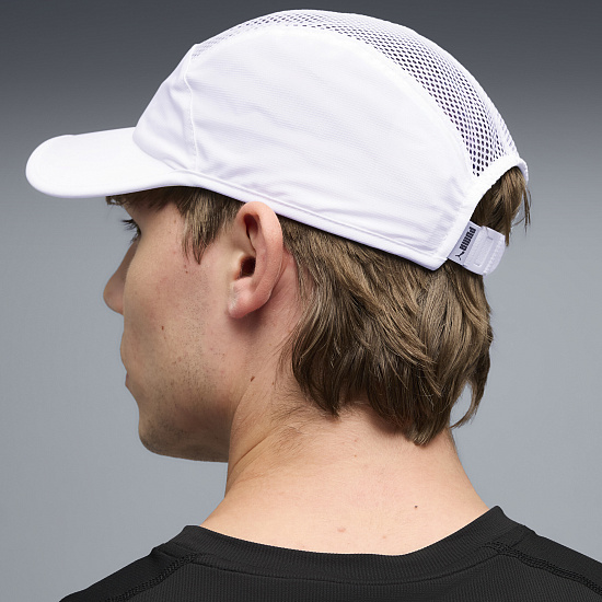Кепка Puma Short Visor Mesh 5 Panel Puma White - Фото 4 большая
