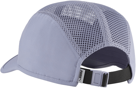 Кепка Puma Short Visor Mesh 5 Panel Gray Sky - Фото 2 большая