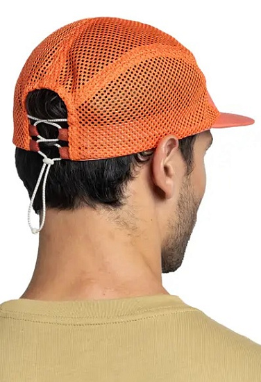 Кепка Buff 5 Panel Air Saret Poppy Red - Фото 5 большая