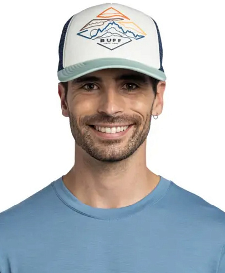 Кепка Buff Trucker Luster Flint - Фото 3 большая