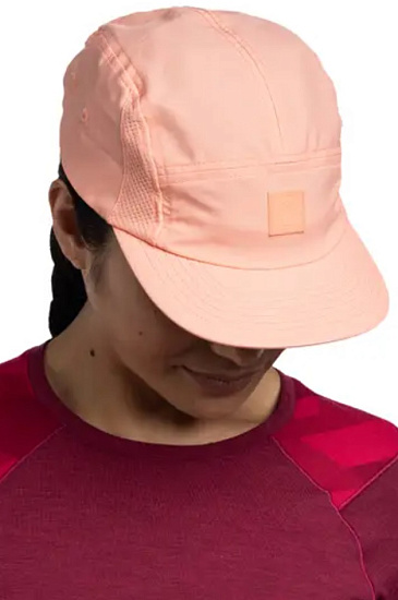 Кепка Buff 5 Panel Go Solid Coral - Фото 4 большая