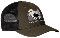 Кепка The North Face Embroidered Mudder Trucker New Taupe Green