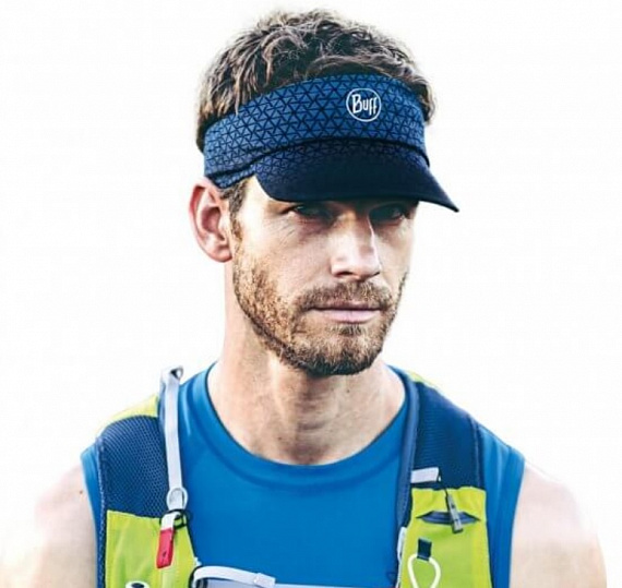 Козырек Buff Pack Run Visor R-Equilateral e Blue - Фото 2 большая