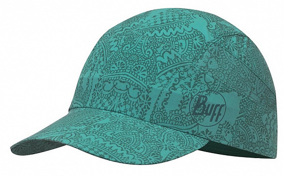 Кепка Buff Pack Treck Aser Turquoise - Фото 1 большая