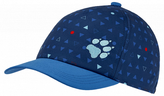 Кепка детская Jack Wolfskin Splash Dark Indigo Allover - Фото 1 большая
