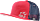Кепка детская Jack Wolfskin Rib Paw Tulip Red - Фото 1 малая