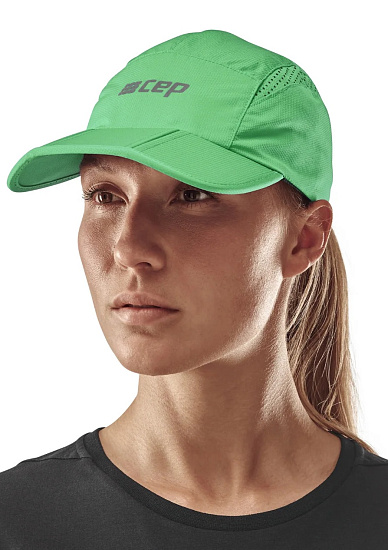 Кепка CEP Running CB913U Green - Фото 3 большая