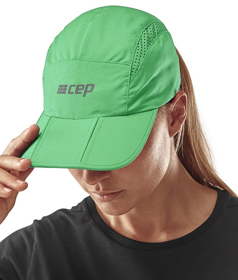Кепка CEP Running CB913U Green - Фото 5 большая