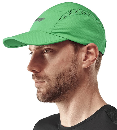 Кепка CEP Running CB913U Green - Фото 6 большая
