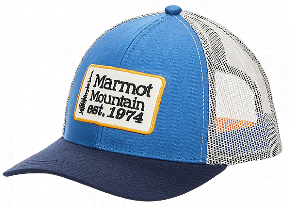 Кепка Marmot Retro Trucker Varsity Blue/Arctic Navy - Фото 1 большая