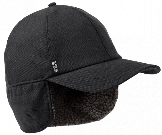 Кепка Jack Wolfskin Fierce Wind Black - Фото 1 большая