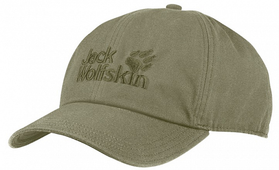 Кепка Jack Wolfskin Baseball Khaki - Фото 1 большая