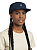 Кепка Buff 5 Panel Venture Cap Solid Navy - Фото 3 малая