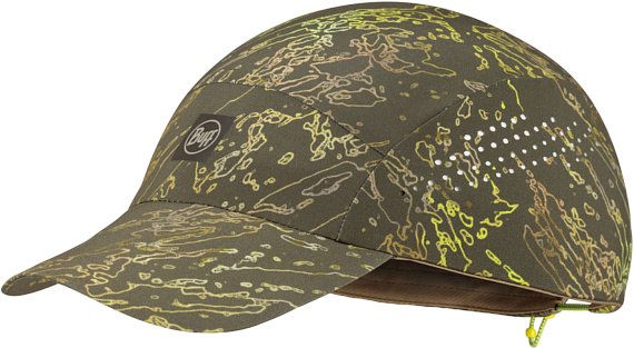 Кепка Buff CoolNet UV Pack Speed Cap Anter Khaki - Фото 1 большая