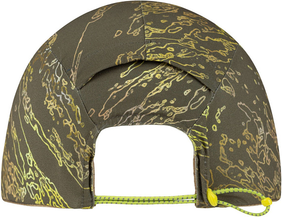 Кепка Buff CoolNet UV Pack Speed Cap Anter Khaki - Фото 2 большая