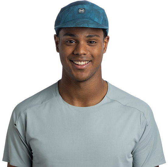 Кепка Buff CoolNet UV Pack Speed Cap Orisa Teal - Фото 3 большая