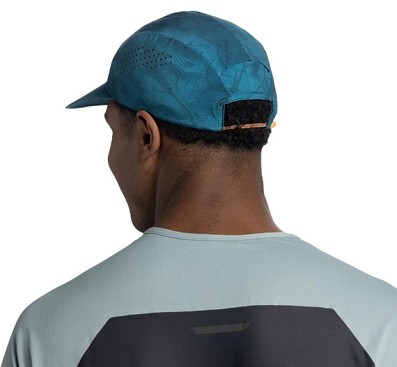 Кепка Buff CoolNet UV Pack Speed Cap Orisa Teal - Фото 4 большая