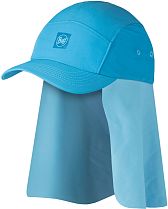 Кепка Buff Desert Cap Solid Azure