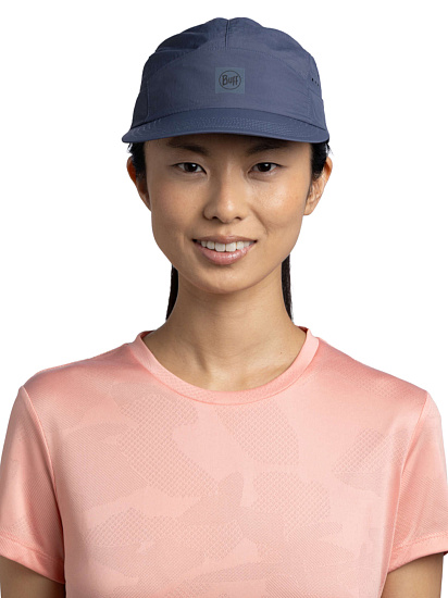 Кепка Buff Speed Cap Solid Ash - Фото 3 большая