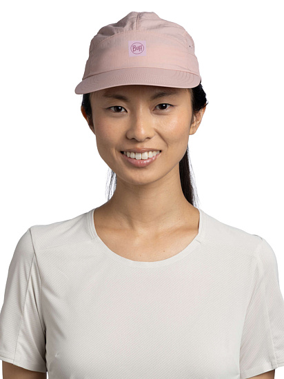 Кепка Buff Speed Cap Solid Azalea - Фото 3 большая