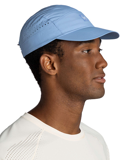 Кепка Buff Speed Cap Solid Glory Blue - Фото 4 большая