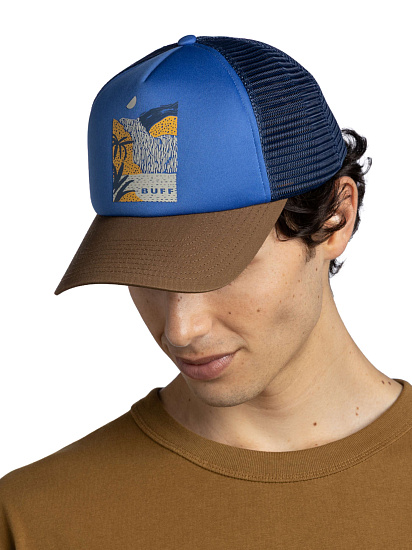 Кепка Buff Trucker Cap Arand Blue - Фото 4 большая