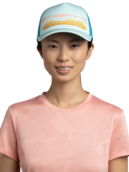 Кепка Buff Trucker Cap Chara Mint - Фото 5 большая
