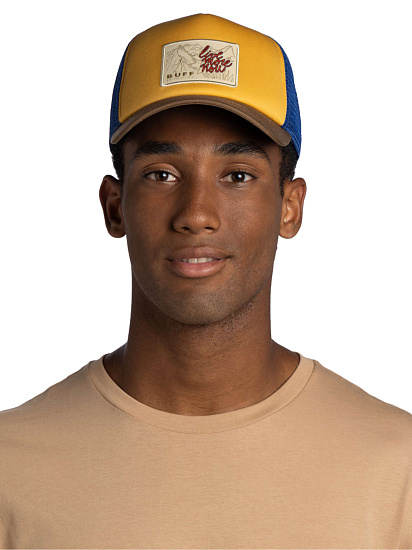 Кепка Buff Trucker Cap Erlen Camel - Фото 3 большая