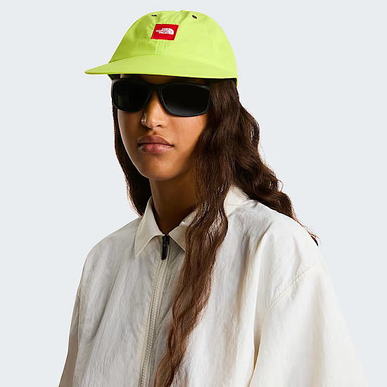 Кепка The North Face Tnf Red Box Nylon Fizz Lime - Фото 3 большая
