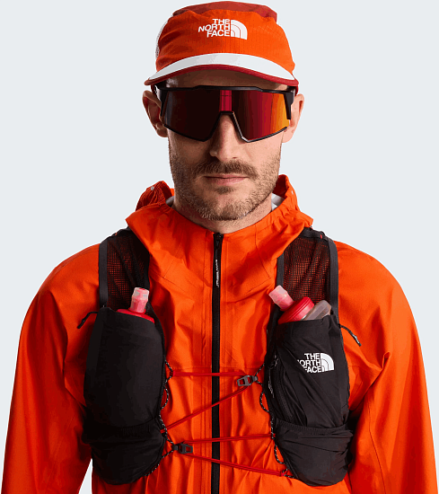 Кепка The North Face Summer LT Run Iron Clay/Pearl Stone/Lava Red - Фото 4 большая